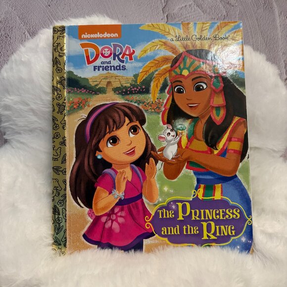 5 for $15 📕Dora the Explorer & Friends, Princess & Ring,Golden Book(SKU: 130MI) - Picture 1 of 3